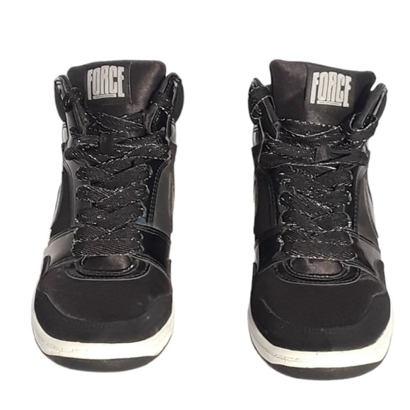 NIKE AIR FORCE SKY HIGH TOP
HIDDEN WEDGE WOMEN SNEAKERS, SHOES, BOOT 7 1/2 - Picture 2 of 6